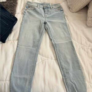 Blue Skinny Jeans with Soft Denim